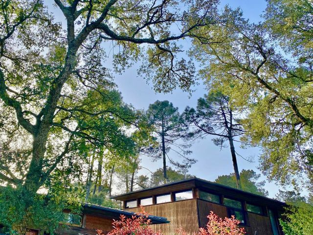 SOLD BY OUR TEAM - "Calistoga Modern Ranch" Hossegor Golf / Center / Beaches by bicycle ; custom architect designed California 8 bed / 6 bath ranch-style property set on 2250 sqm of wooded land... &pound;2,190,000