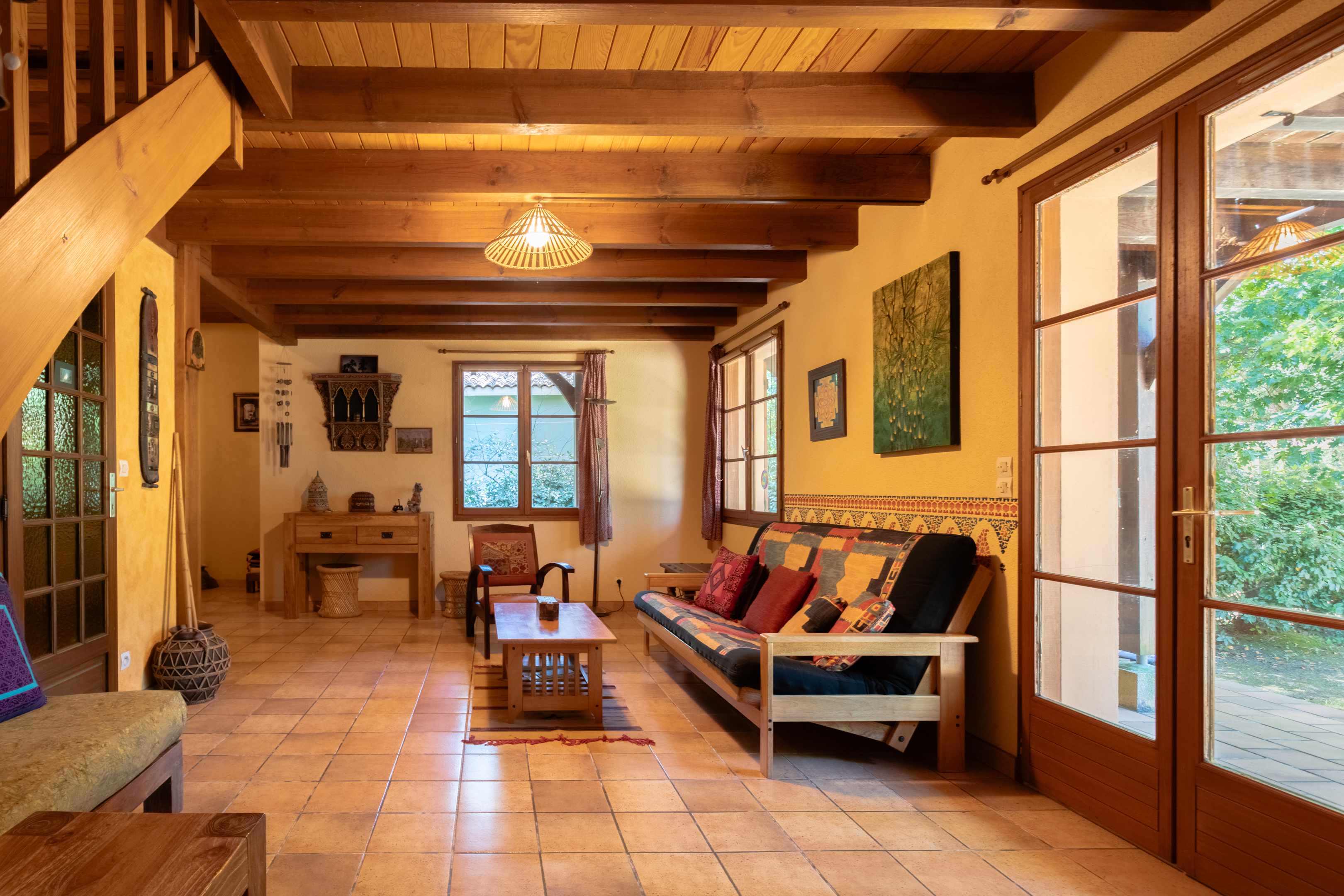 "Rancho Solana Golf Beach House" For Sale Exclusive Sales Mandate Golf de Pinsolle / Soustons Beach, 10km from Hossegor, 3 bed &amp; mezzanine / 2 bath villa on 1500 sq. m. of land boasting direct access to the fairway and the beach via the golfcourse pathway; very quiet, rare opportunity!... &pound; 710,000