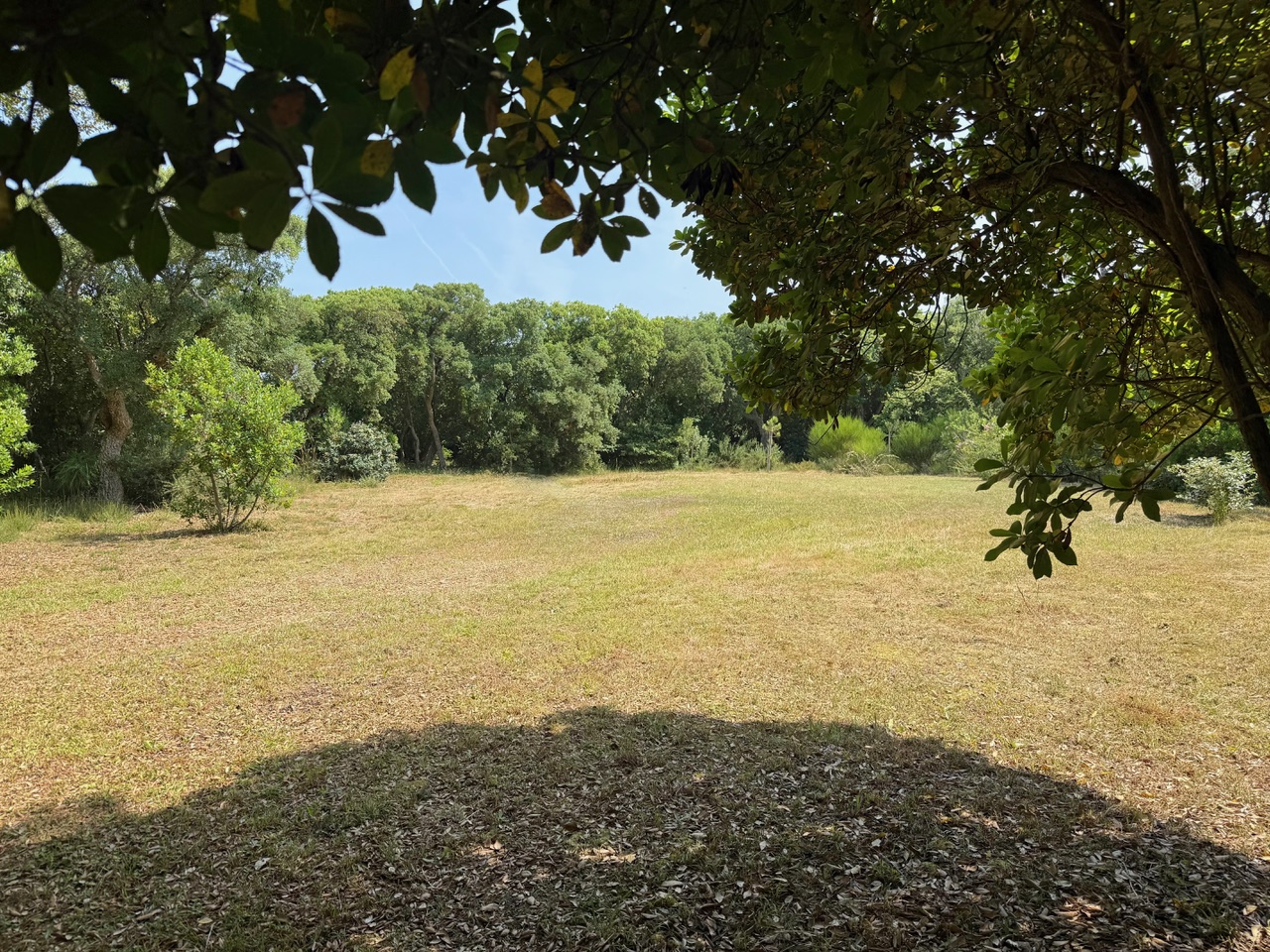 SOLD BY OUR TEAM, "Hollister Ranch" Hossegor Between the Lake &amp; the Ocean, &nbsp;The only building plot available in this highly sought-after location, 2217 sq. m. complete with all amenities (water, electricity, sewage system, phone &amp; internet). Ready to build, superb clearing for a project that doesn't require any tree-cutting, but still plenty of vegetation.