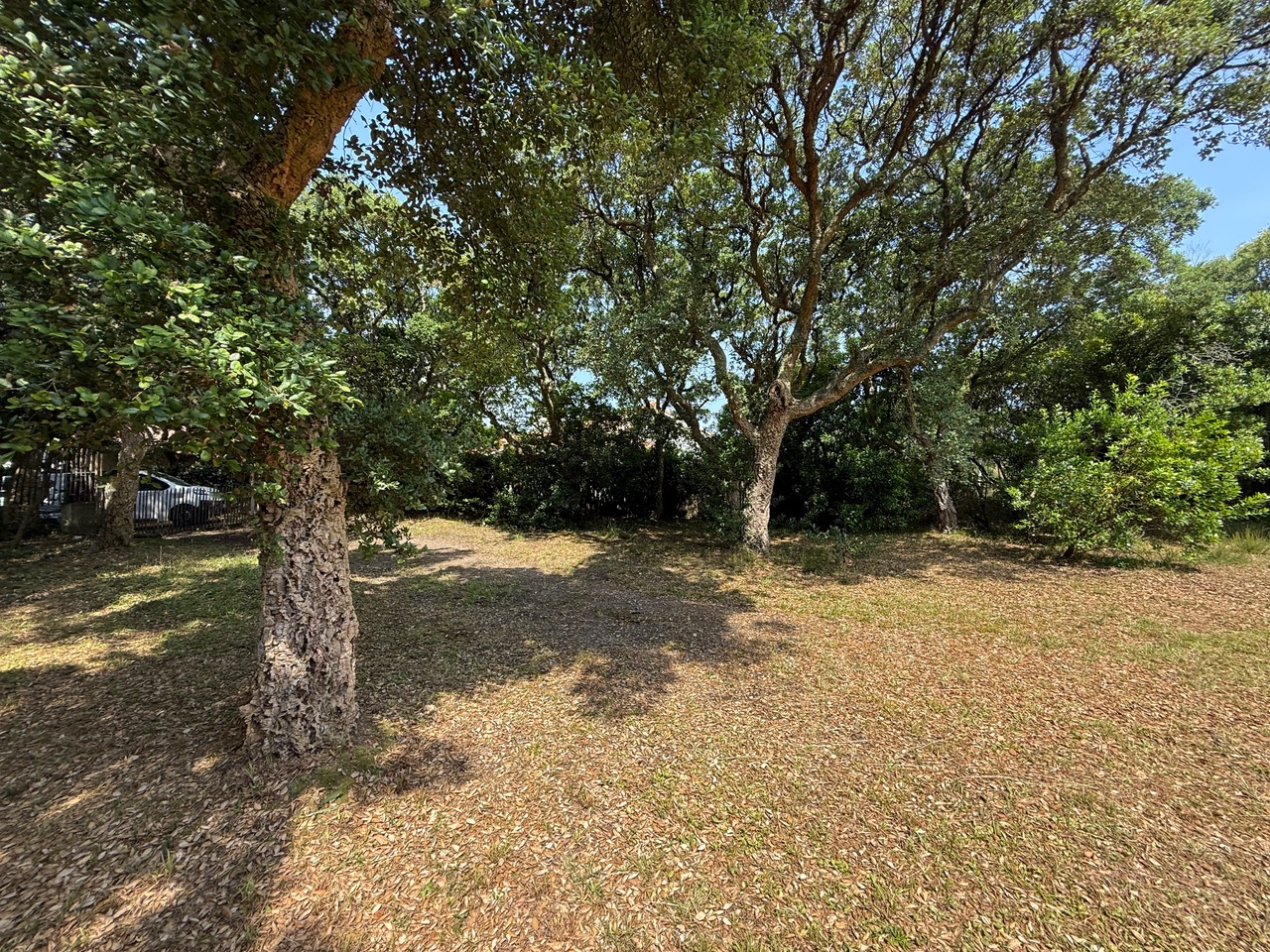 SOLD BY OUR TEAM, "Hollister Ranch" Hossegor Between the Lake &amp; the Ocean, &nbsp;The only building plot available in this highly sought-after location, 2217 sq. m. complete with all amenities (water, electricity, sewage system, phone &amp; internet). Ready to build, superb clearing for a project that doesn't require any tree-cutting, but still plenty of vegetation.