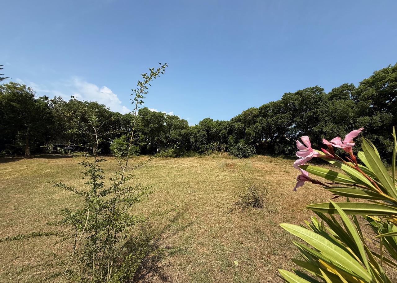SOLD BY OUR TEAM, "Hollister Ranch" Hossegor Between the Lake &amp; the Ocean, &nbsp;The only building plot available in this highly sought-after location, 2217 sq. m. complete with all amenities (water, electricity, sewage system, phone &amp; internet). Ready to build, superb clearing for a project that doesn't require any tree-cutting, but still plenty of vegetation.