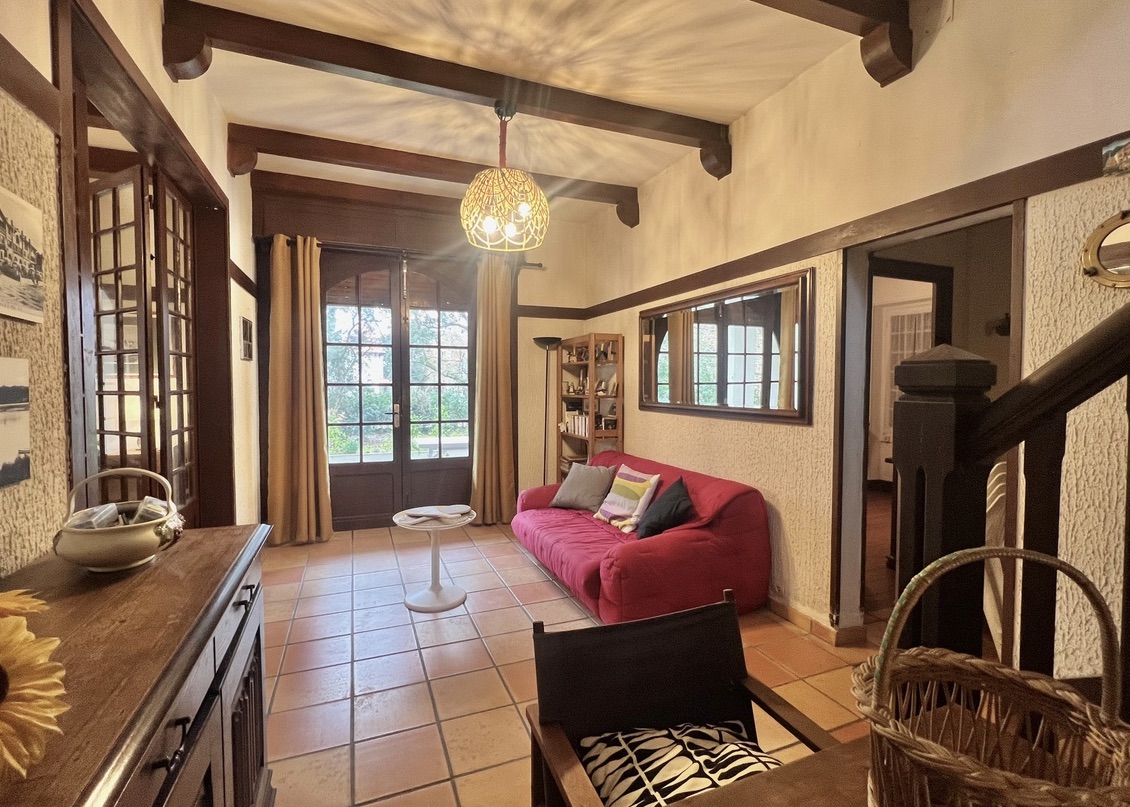"Mimosa Historic Villa" For Sale Hossegor Lake / Ocean / Centre by Foot, authentic Basco-Landaise built in 1926 by famous architect Robert Maurice, set on 1150 sq. m. of land; intimist, quiet &amp; elegant, one of the most beautiful listed Hossegor villas, perfectly located and oriented... &pound; 2,485,000